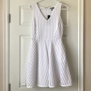 A line Ribbed Dress